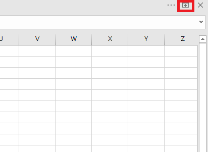 [사진 = 엑셀 메뉴바, 리본메뉴 및 시트탭 항목이 보이지 않을때 해결 방법(C)]